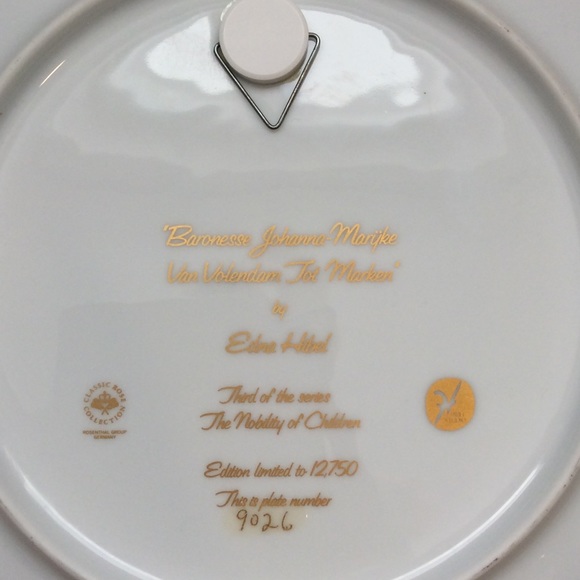 💥🎁💥 Rare! Baronesse Johanna Rosenthal plate #9026 💥🎁💥 - Picture 6 of 7